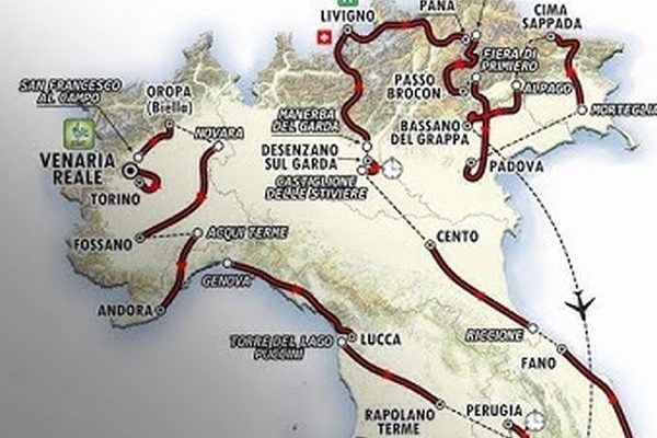 In Liguria due tappe del Giro d’Italia 2024, una arriva ad Andora