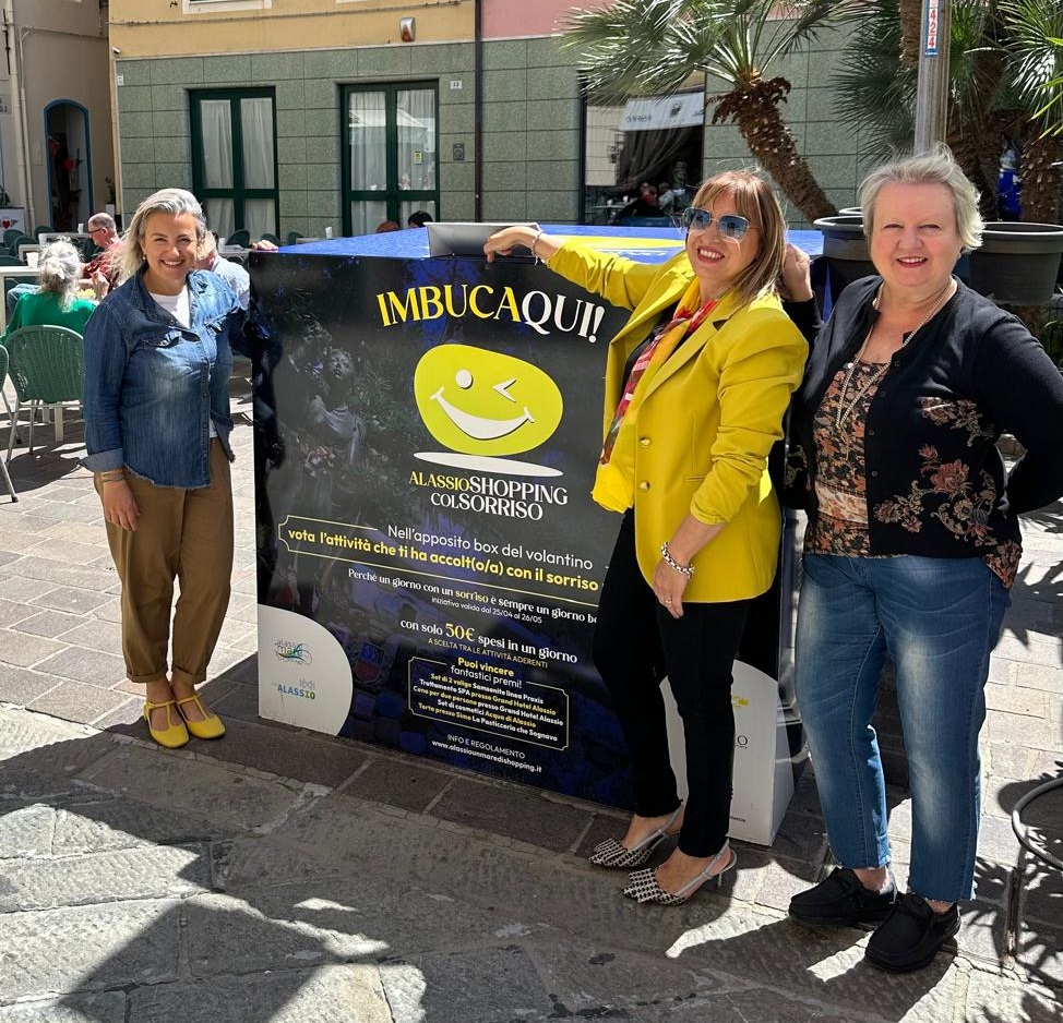Alassio, il Concorso “Shopping col sorriso” viene intitolato a Gian Carlo Formichella, compianto Presidente del Consorzio Alassio Un Mare di Shopping 