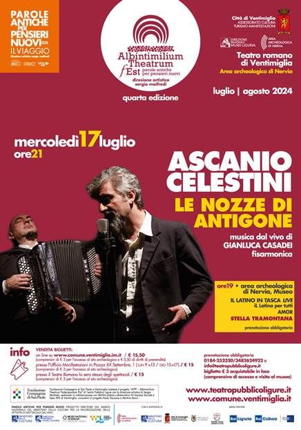 Mercoledì a Ventimiglia ci sono le nozze di Antigone