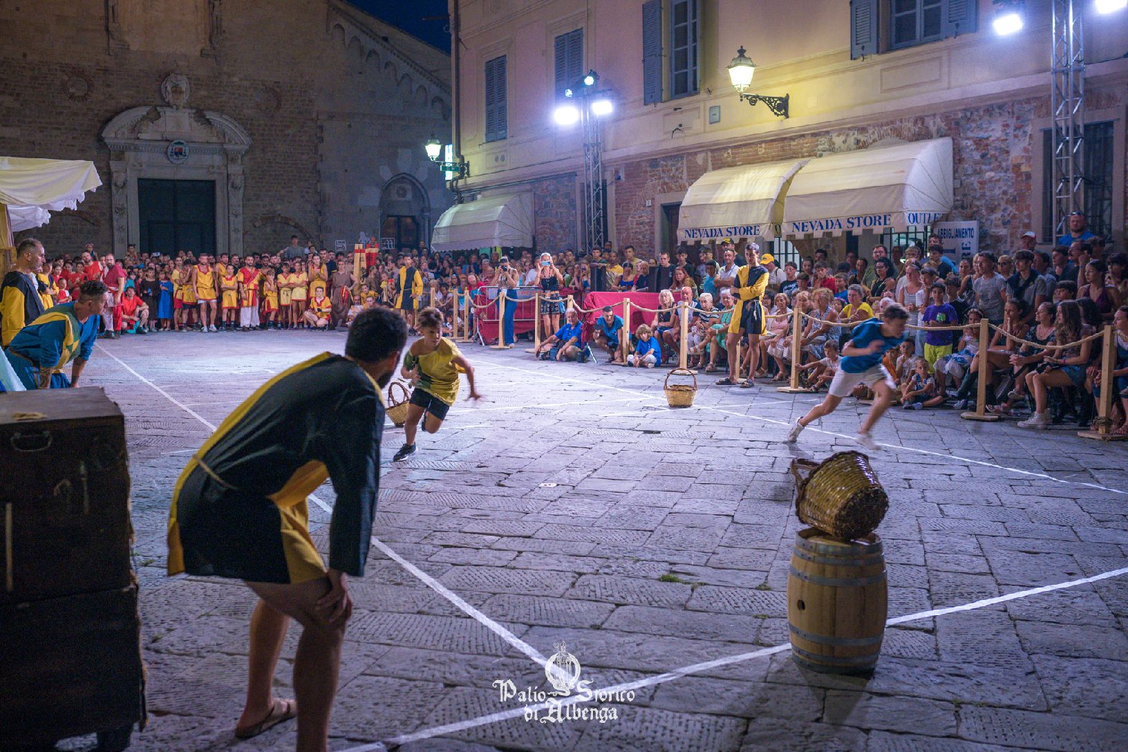Arrivano i giochi al palio storico di Albenga