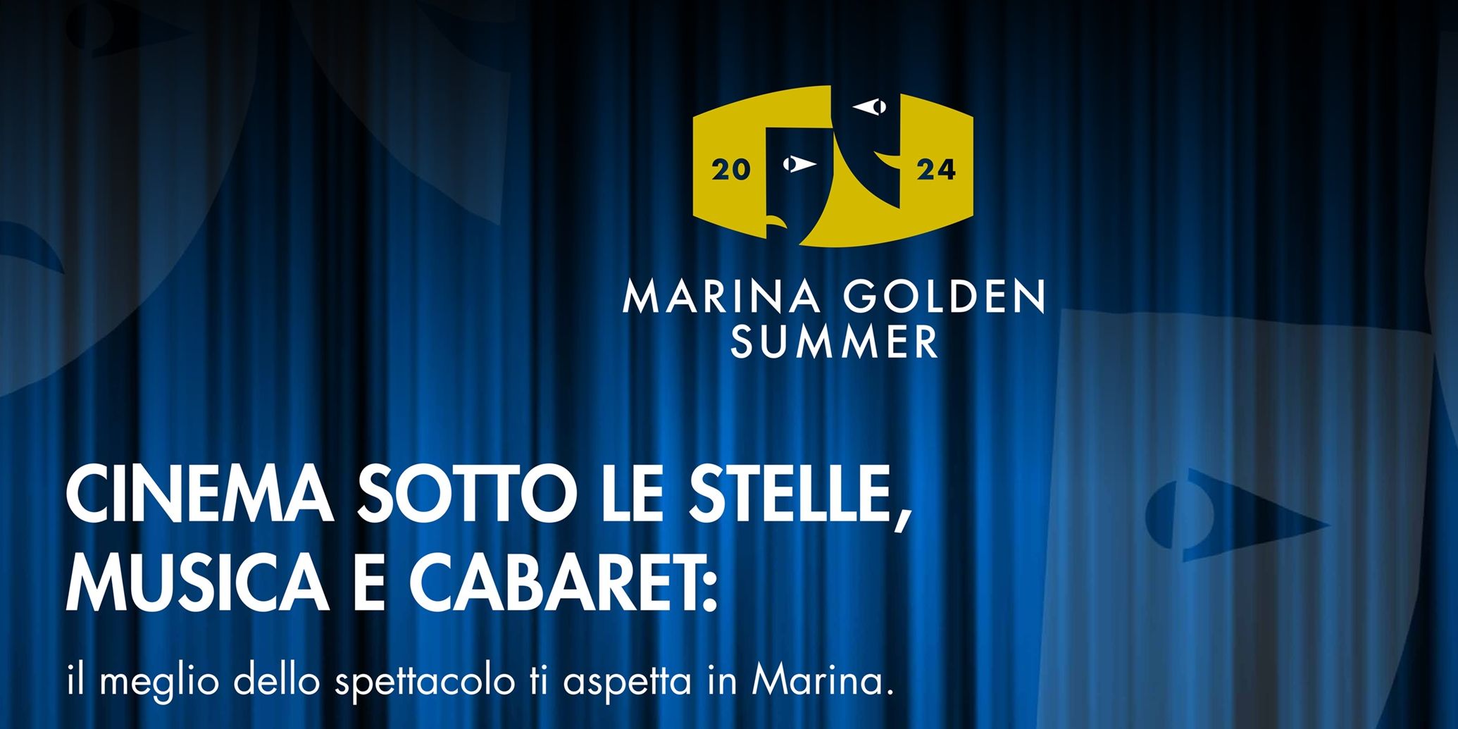 Cinema all’aria aperta, musica e cabaret: tutto pronto per la “Golden Summer” di Marina di Loano