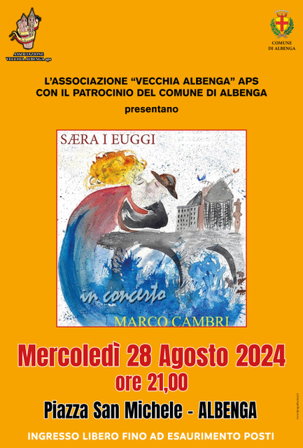 Marco Cambri in concerto ad Albenga