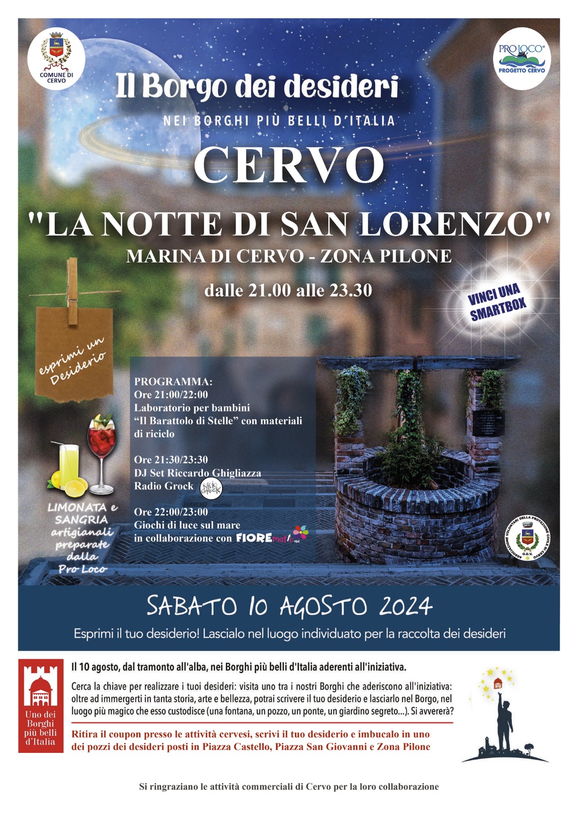 La Notte di San Lorenzo a Cervo