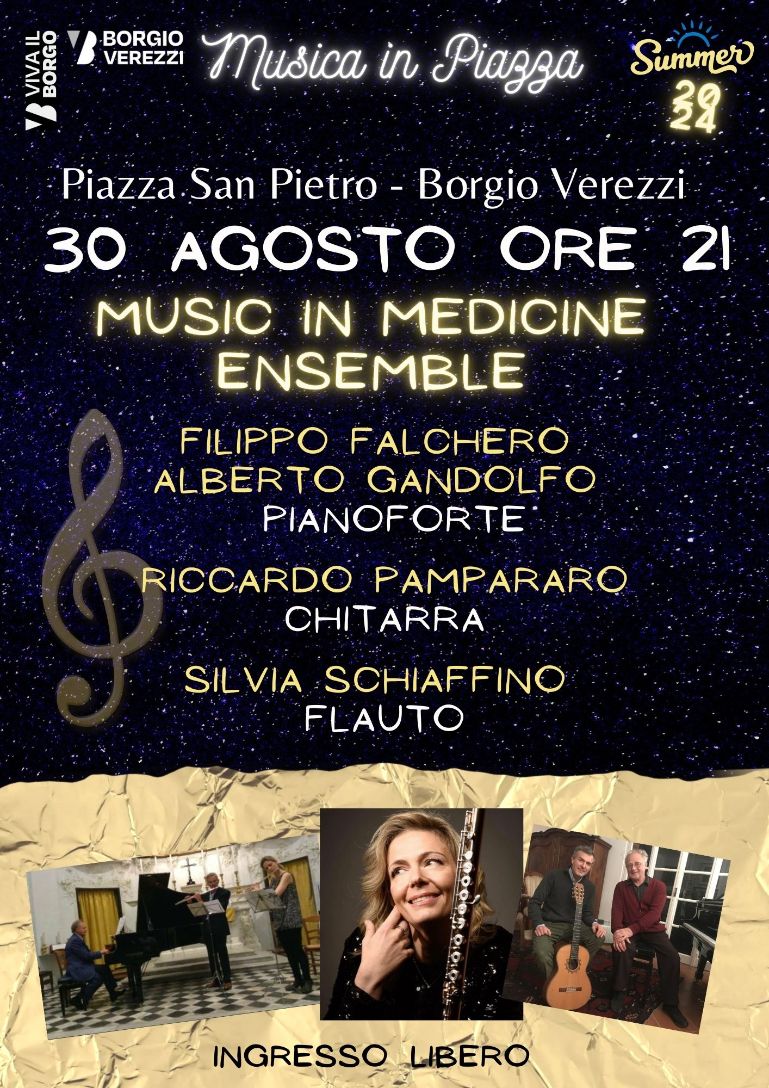 “Musica in Piazza” a Borgio Verezzi