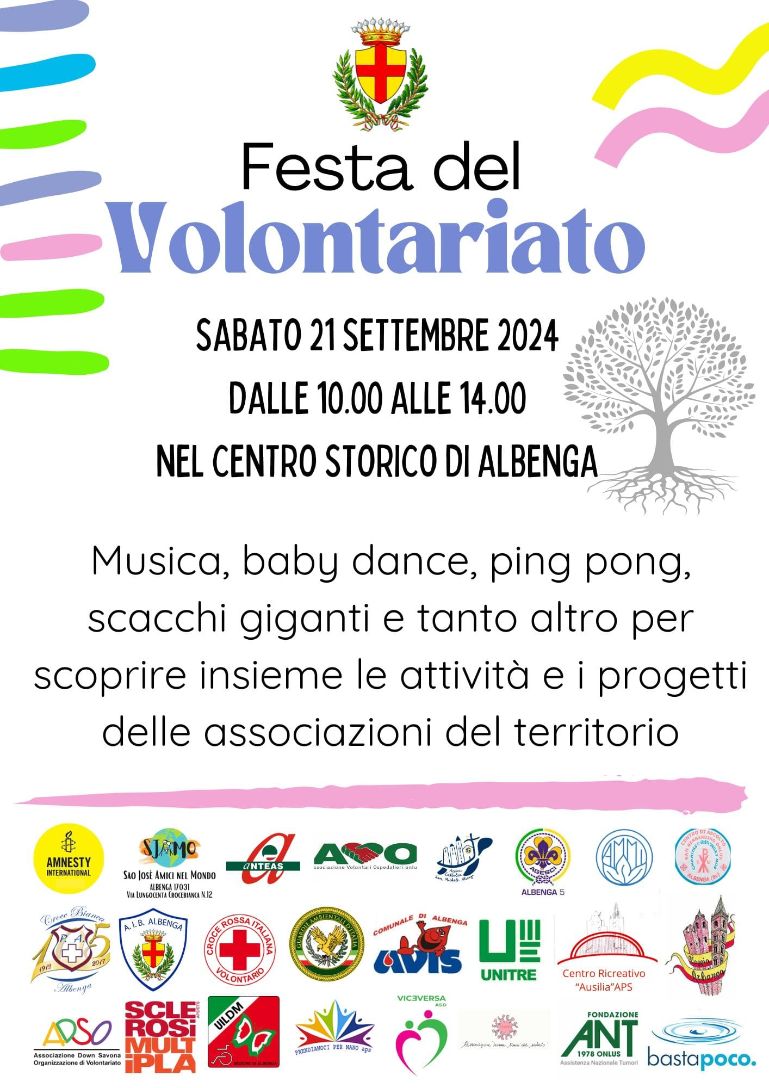 Festa del volontariato ad Albenga