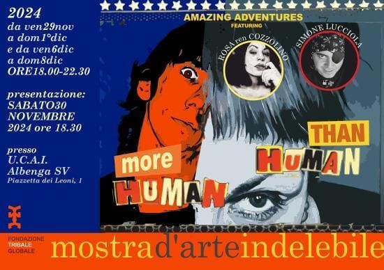 Rosa “Ren” Cozzolino e Simone Lucciola ad Albenga, il gusto fumettistico e la pop art in mostra all’U.C.A.I.