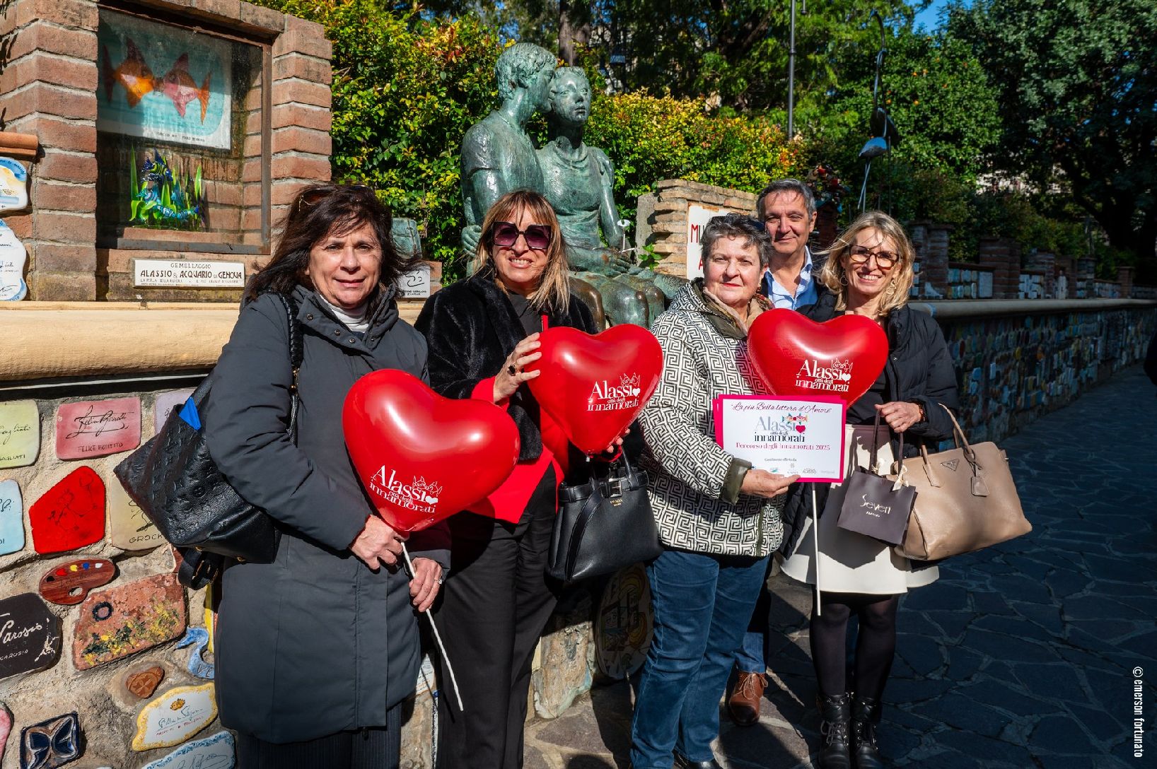 Ad Alassio il concorso “La più bella lettera d’amore” premia la signora Valeria Groppelli di Crema