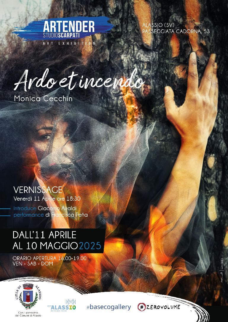 “Ardo et incendo”. Alla Galleria Artender di Alassio una mostra di fotografie che indaga il rapporto tra arte, paesaggio e tematiche ambientali