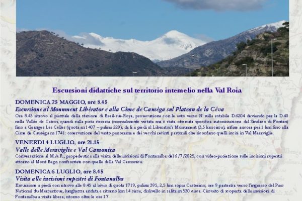 Escursione al Monument Libérator e alla Cime de Causéga sul Plateau de la Céva