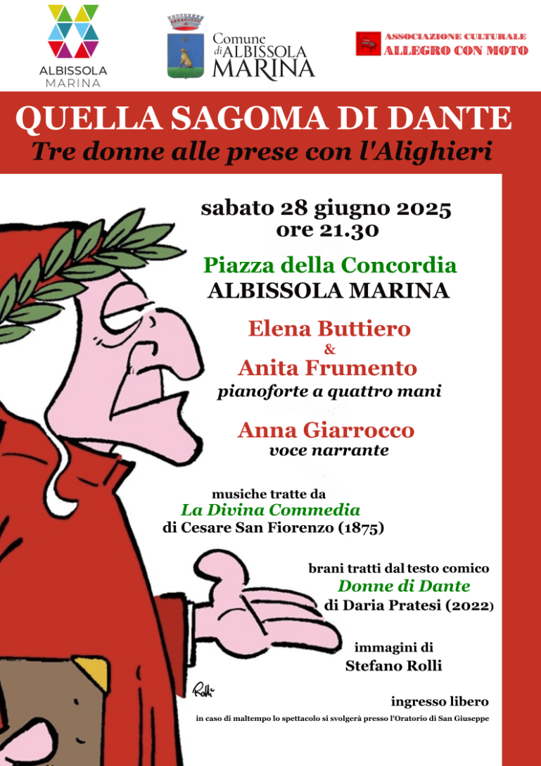 “Quella sagoma di Dante. Tre donne alle prese con l’Alighieri”