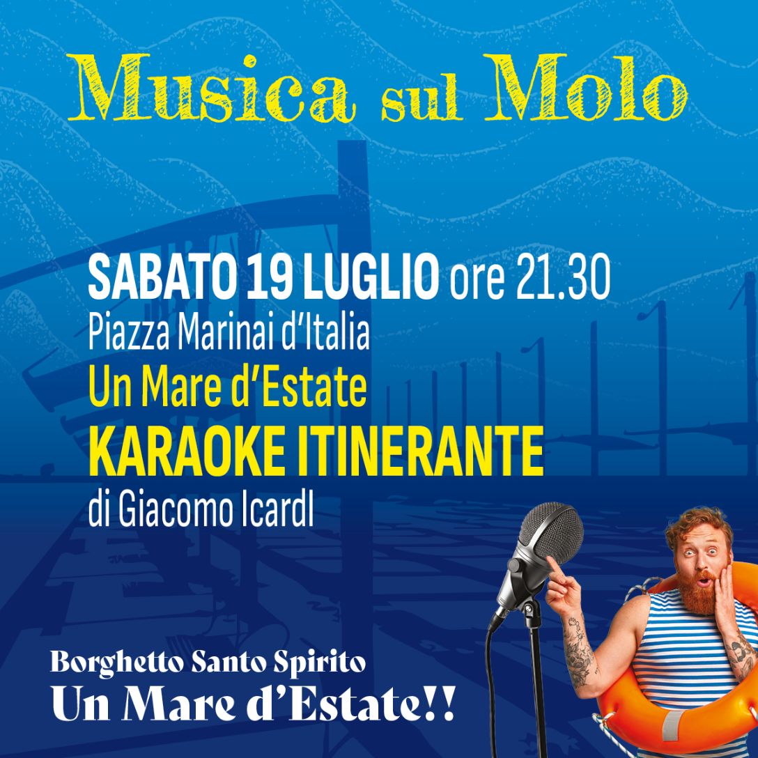 Sabato a Borghetto Santo Spirito Musica sul molo
