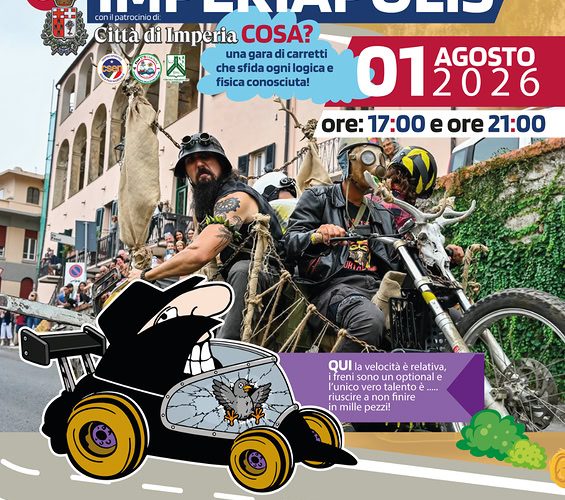 Torna la folle corsa di “Imperiapolis”: il 1° agosto carretti in gara a Imperia tra logica e fisica