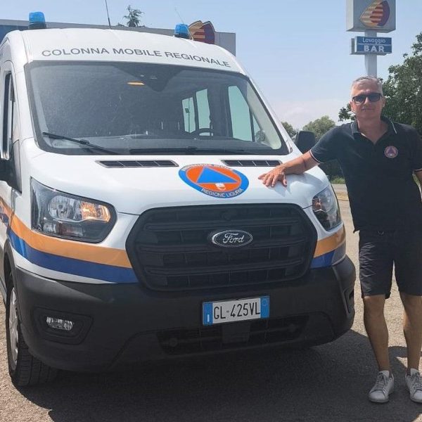 Gemellaggio tra Protezioni Civili: da Loano alla Calabria, l'impegno di Ivan Robecchi contro i roghi