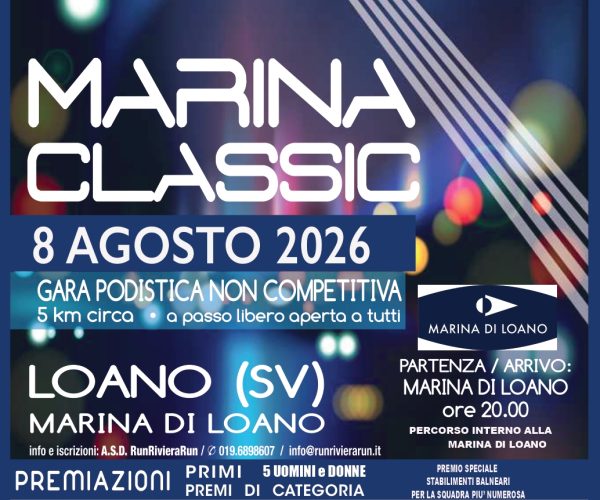 Sport e divertimento alla Marina di Loano: tutto pronto per la “Marina Classic” 2026