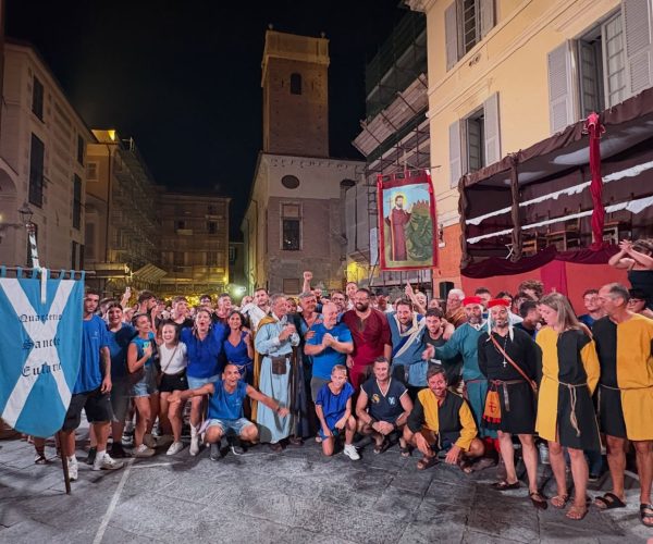 Un trionfo per l’intera città: ad Albenga si chiude il sipario su un Palio da record vinto da Sant’Eulalia