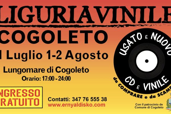 Il Lungomare di Cogoleto suona a ritmo di vinile: torna l’appuntamento gratuito per i collezionisti