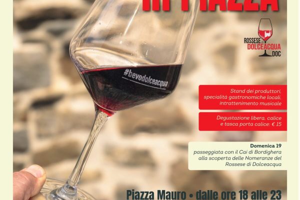 Sapore di Riviera: vigne, specialità locali e musica per l’atteso weekend de “Il Dolceacqua in Piazza”