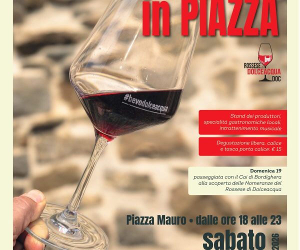 Sapore di Riviera: vigne, specialità locali e musica per l’atteso weekend de “Il Dolceacqua in Piazza”