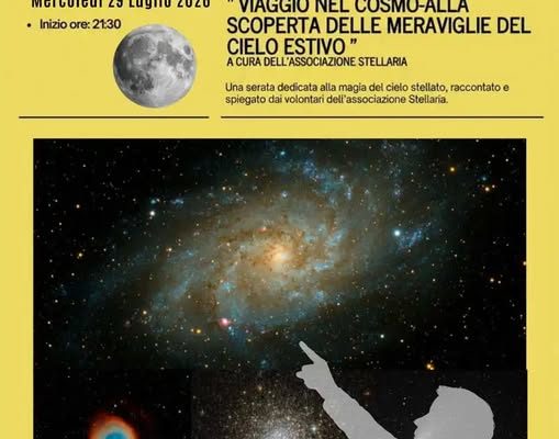 Magia sotto le stelle a Vallecrosia: l’Associazione Stellaria guida l’osservazione del cielo estivo