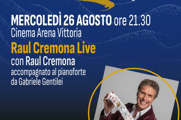 “Teatro nel Borgo” cala l’asso: mercoledì 26 agosto Raul Cremona in scena a Borghetto Santo Spirito