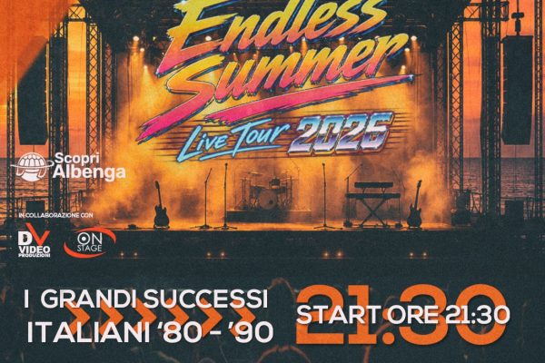 “Endless Summer Tour 2026”: i Piano B tornano ad Albenga con un grande concerto alla vigilia di Ferragosto