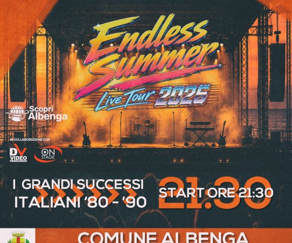 “Endless Summer Tour 2026”: i Piano B tornano ad Albenga con un grande concerto alla vigilia di Ferragosto