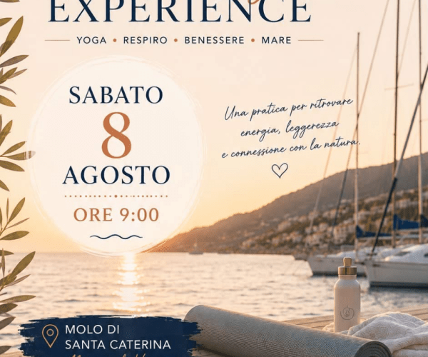“Morning Experience” a Varazze: l’8 agosto yoga e benessere al Molo di Santa Caterina