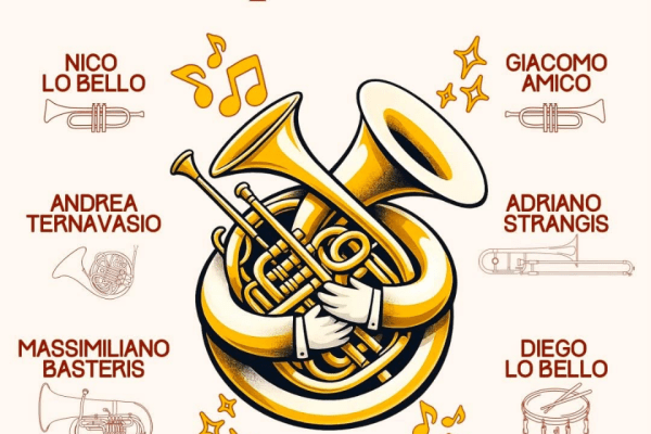 Musica sotto le stelle ad Albenga: l’8 agosto in Piazza dei Leoni il concerto dei “Brass & Abbrass”