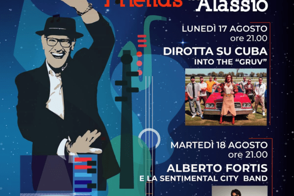 “Nick the NightFly Friends”: ad Alassio due serate di grande musica con Dirotta su Cuba e Alberto Fortis