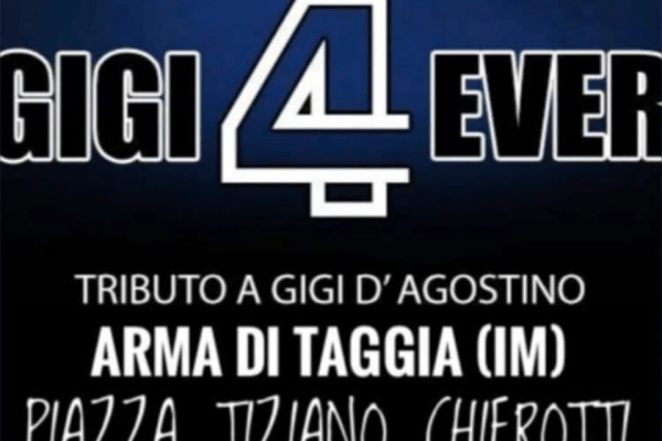 “Gigi 4 Ever”: ad Arma di Taggia la vigilia di Ferragosto si balla con il tributo a Gigi D’Agostino