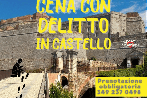 Mistero alla Fortezza del Priamar: il 14 agosto torna la “Cena con delitto in castello”