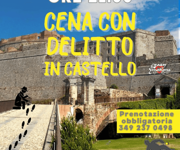 Mistero alla Fortezza del Priamar: il 14 agosto torna la “Cena con delitto in castello”