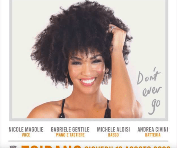 “The Look of Love”: a Toirano il viaggio nella musica pop con la Nicole Magolie Band