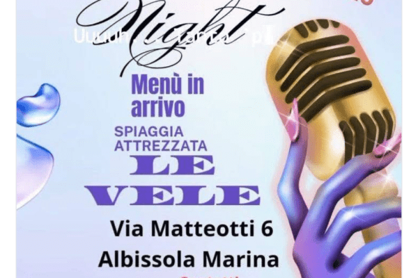 Musica e divertimento in riva al mare: arriva la “Karaoke Night By Valter” ad Albissola Marina