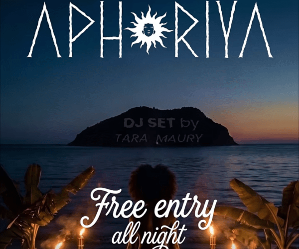 Musica e divertimento in spiaggia ad Alassio: “Free entry all night” per l’evento Aphoriya