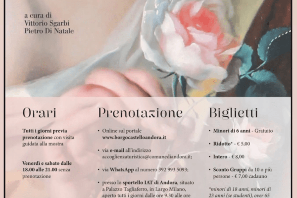 L’arte protagonista ad Andora: tutte le info per visitare l’esposizione “Figure di donna”