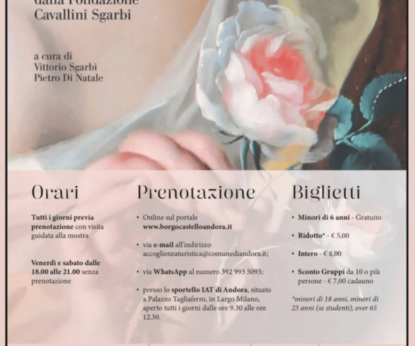 L’arte protagonista ad Andora: tutte le info per visitare l’esposizione “Figure di donna”