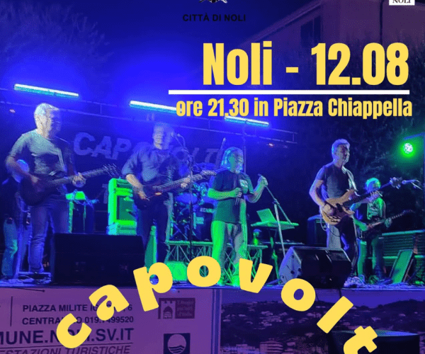Serata rock a Noli con le canzoni di Vasco Rossi: il 12 agosto sul palco i Capovolti