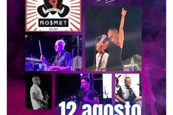 Serata rock al Bowling Diano: il 12 agosto arrivano i NO$MET con la loro musica dal vivo