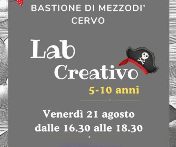 Fantasia e creatività a Cervo: venerdì 21 agosto un “Lab Creativo” dedicato ai più piccoli