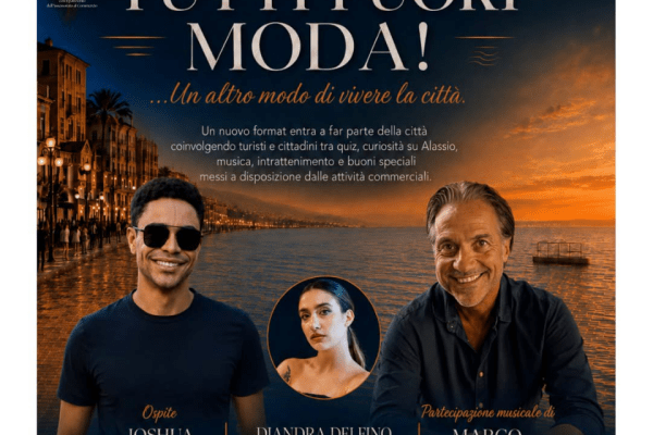 “Tutti fuori moda!” ad Alassio: il 21 agosto debutta il nuovo format tra quiz, musica e shopping
