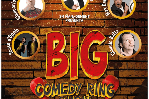 “Big Comedy Ring Show”: a Varazze una serata di risate con i grandi nomi del cabaret