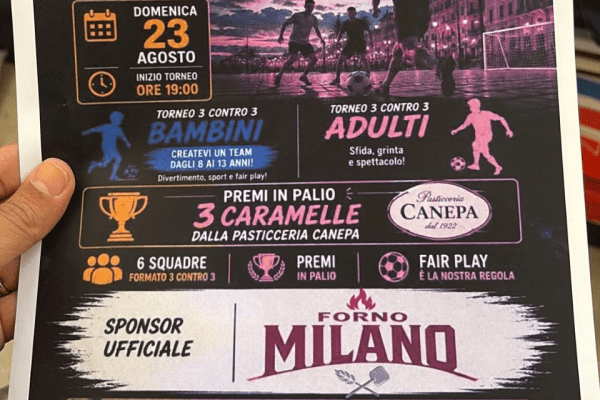 Sport e fair play in piazza a Varazze: il 23 agosto fischio d’inizio per la “Du Ballun Cup”