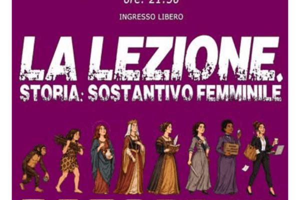 Teatro a ingresso libero al Castello di Taggia: domenica 23 agosto va in scena “La lezione”