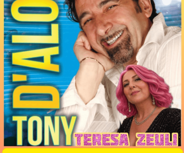 Serata di intrattenimento a Santo Stefano al Mare: martedì 1° settembre sul palco Tony D’Aloia e Teresa Zeuli
