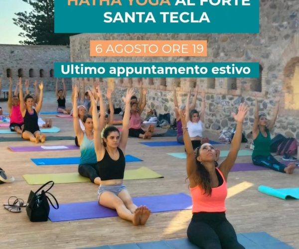 Yoga, meditazione e movimento consapevole: a Sanremo cala il sipario sugli incontri estivi al Forte Santa Tecla