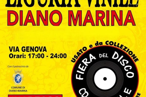 “Liguria Vinile” fa tappa a Diano Marina: in Via Genova arriva la Fiera del Disco