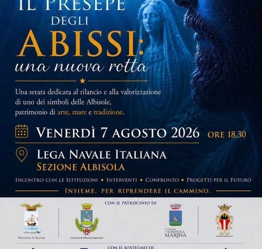 “Il Presepe degli Abissi: una nuova rotta”: ad Albisola una serata per il rilancio del simbolo cittadino