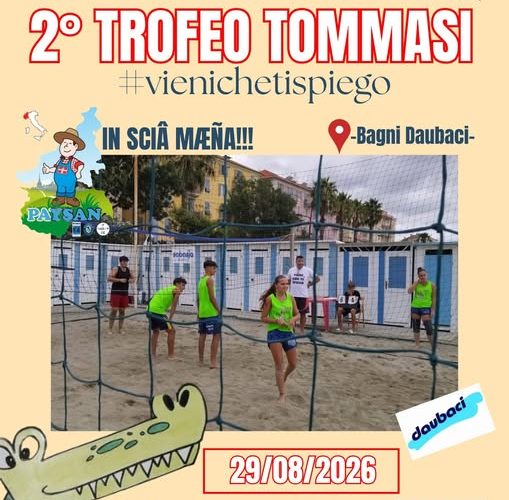 Sport e divertimento sulla spiaggia a Vado Ligure: la Croce Rossa organizza il 2° Trofeo Tommasi ai Bagni Daubaci