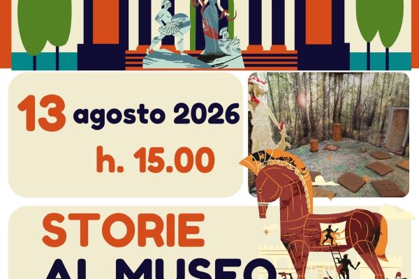 Il 13 agosto miti e leggende dell’antichità tornano a vivere al Museo Civico di Diano Marina